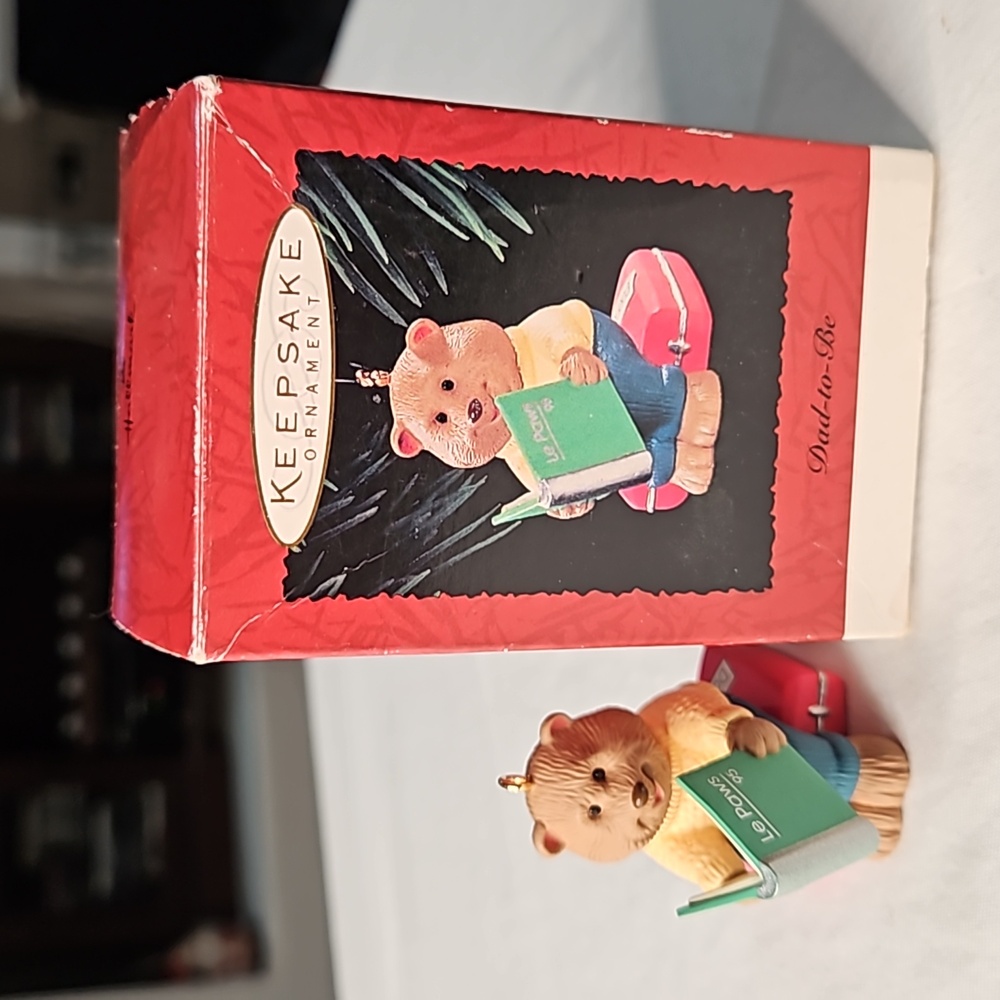 Hallmark dad to be Christmas ornament